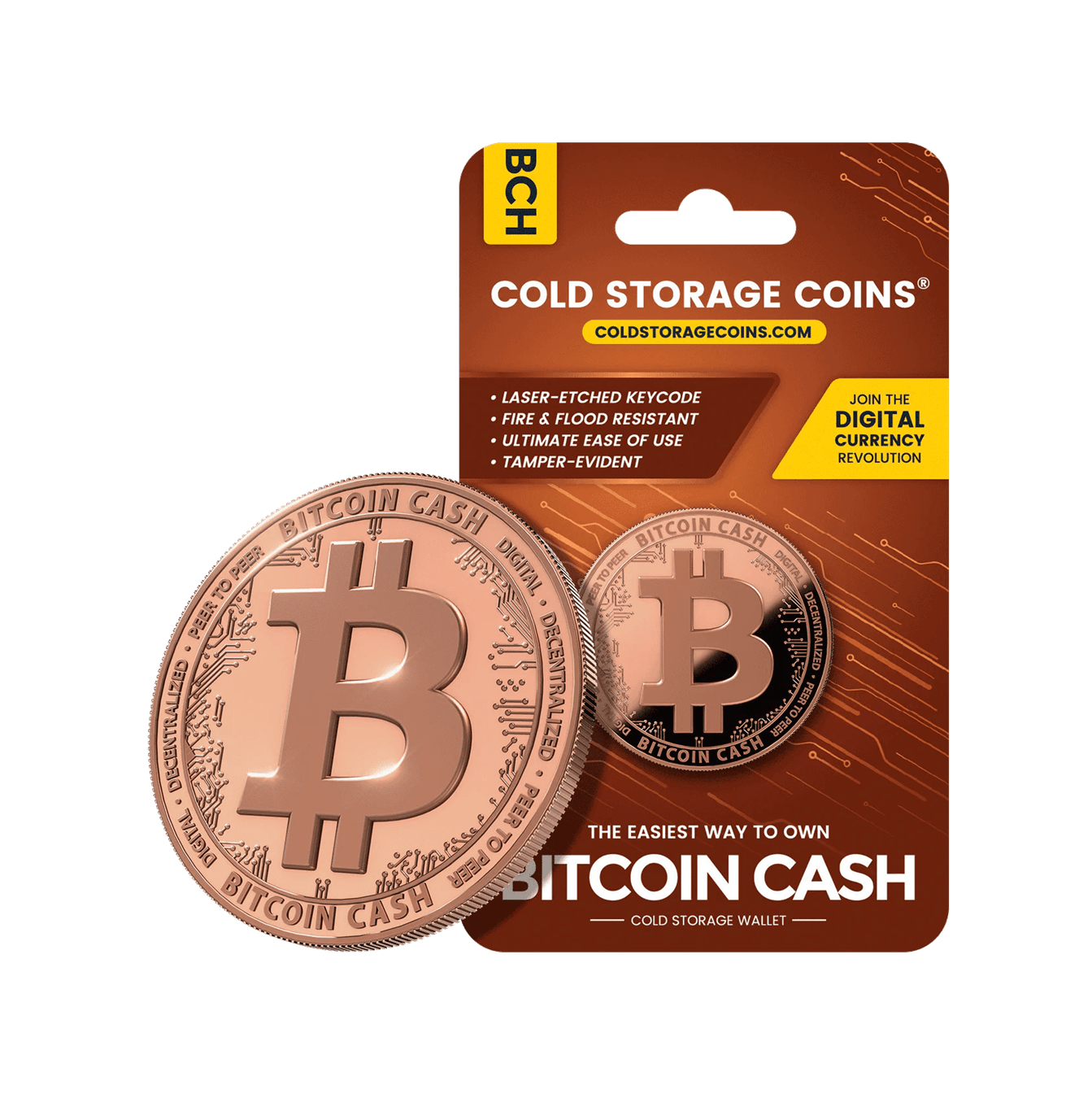 Bitcoin Cash BCH Cold Storage Wallet