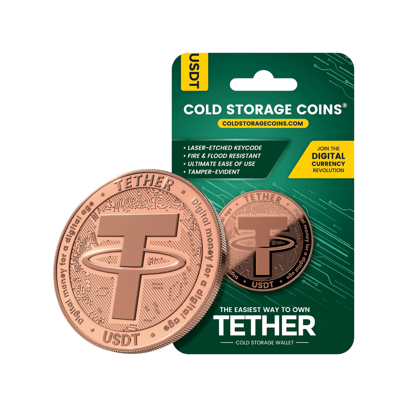 Tether USDT Cold Storage Wallet