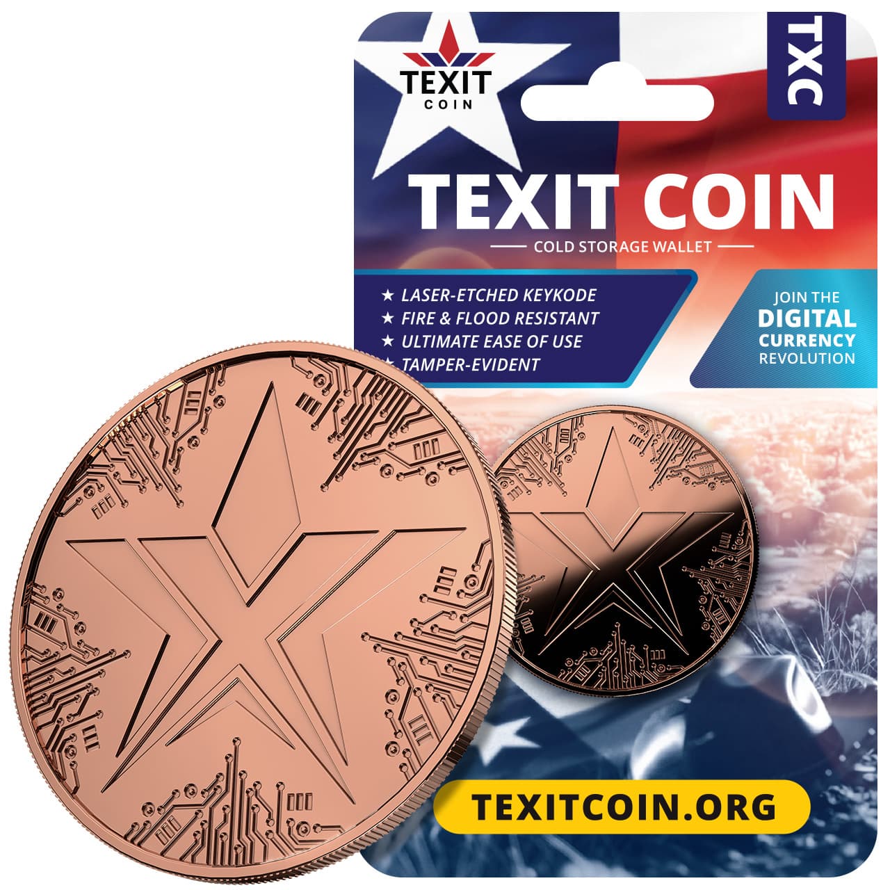 Product image of TXC Cold Storage Wallet