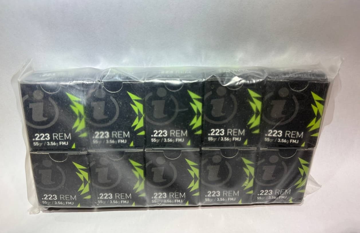 Product image of Igman .223 ammo (10 boxes of 20 rounds)