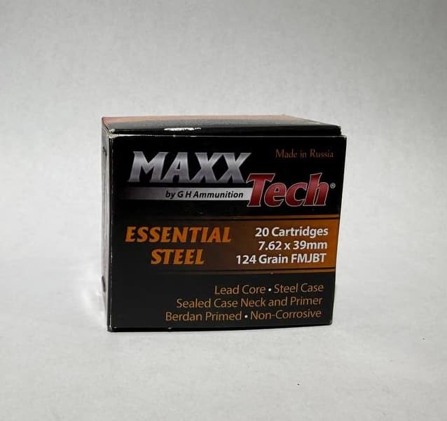 MaxxTech 7.62 X39 (box of 20 rounds) - Image 1