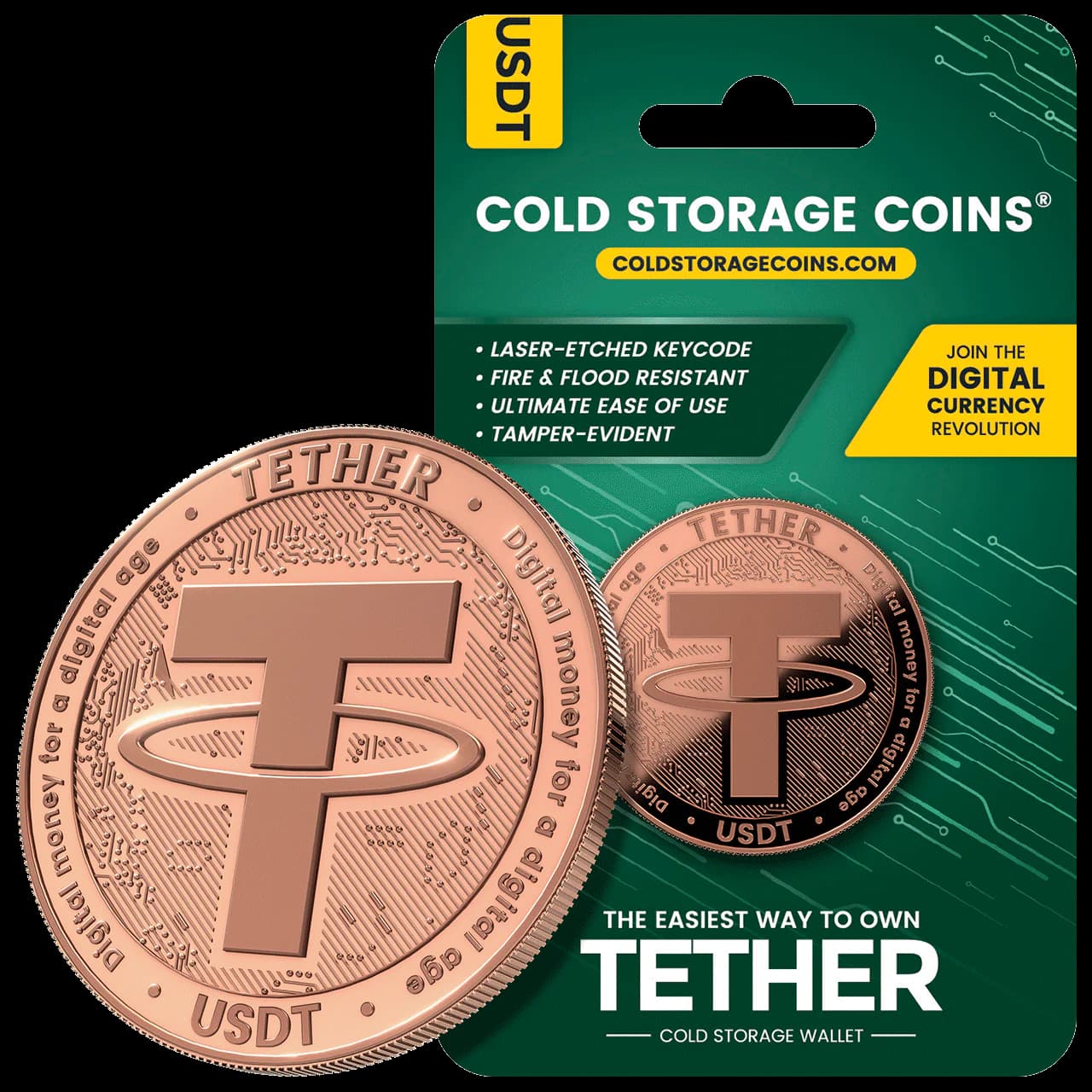 Tether USDT Cold Storage Wallet