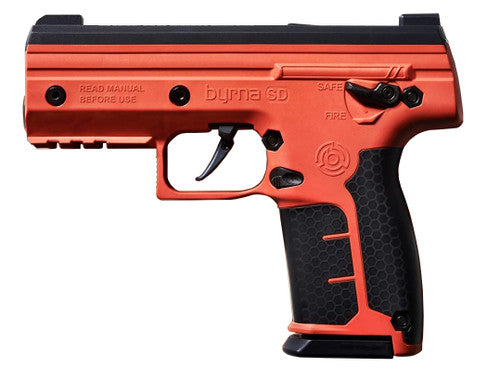 Byrna Sd Kinetic Kit Orange W/ 2 Mags & Projectiles